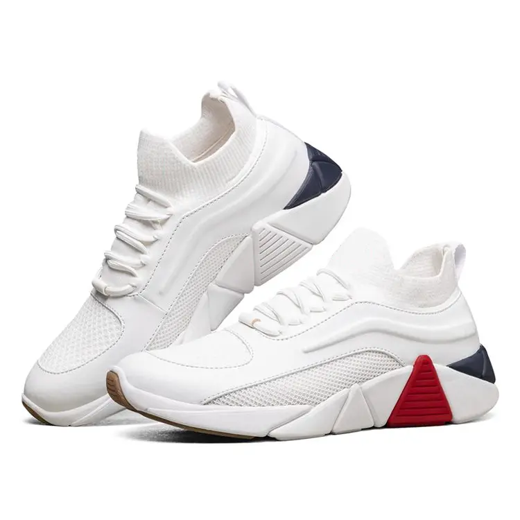 China Customized Sneaker New Fashion Comfortable Breathable Outdoor Walking Men's Casual Shoes Featured Image