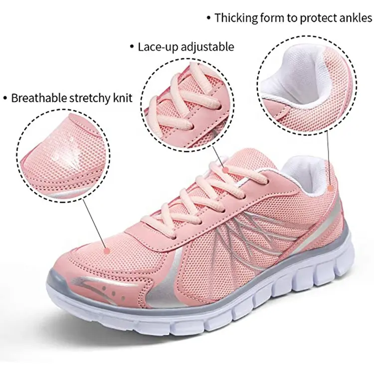 China Women Casual Shoes Ultra Lightweight Sneakers Athletic Walking Shoe Fashion Shoes