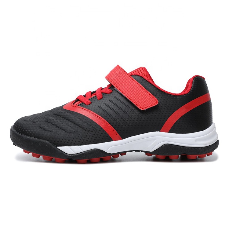 2021 Latest China Kid Man Children's Lace-up High Quality Men Boys Sport Artificial Turf Cleats Football Soccer Shoes