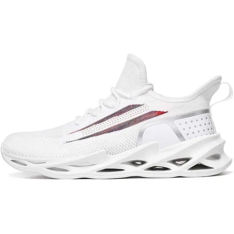 China OEM ODM Service Softable Breathable Lightweight Footwear Sneaker Comfortable Ktitting Running Shoes