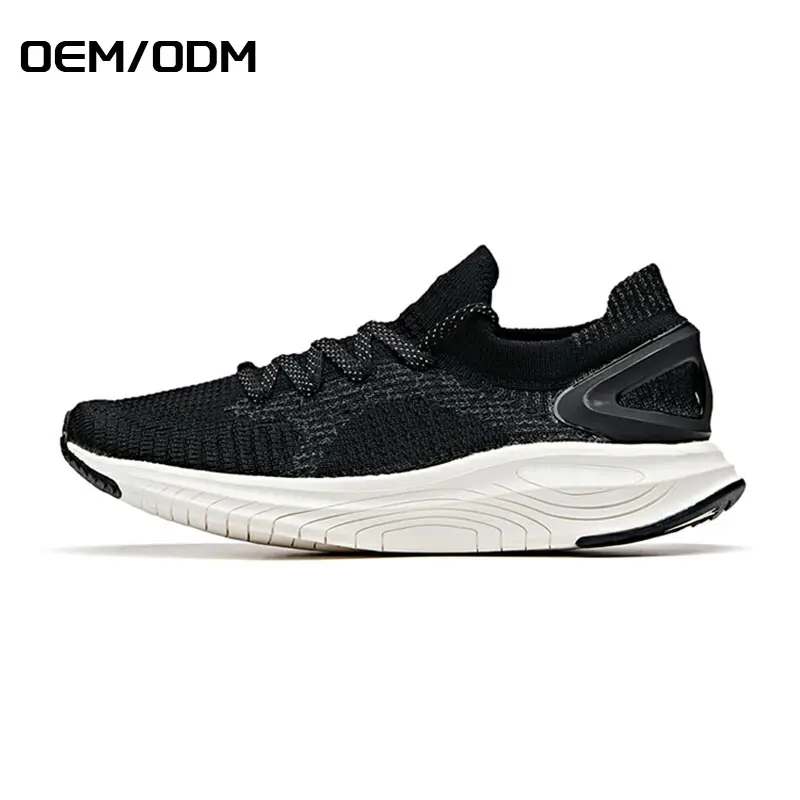 Fujian OEM ODM Service Wholesale Women Knitting Zapatos Athletic Running Sneaker Men Trainers Featured Image